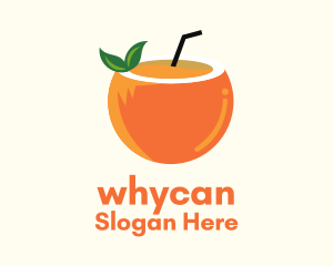 Coconut Orange Juice  Logo
