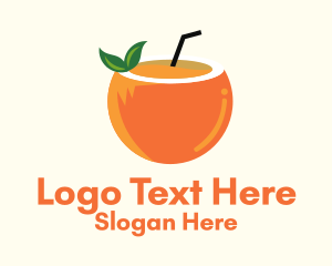 Coconut Orange Juice  Logo