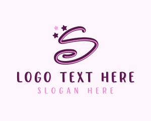 Letter S - Star Letter S logo design