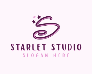 Actress - Star Letter S logo design