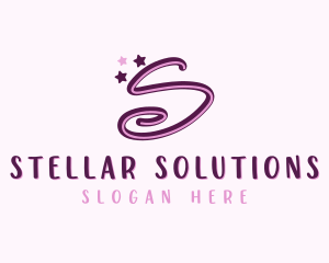 Star Letter S logo design