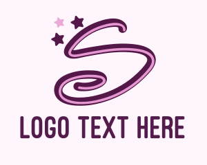Actress - Star Letter S logo design