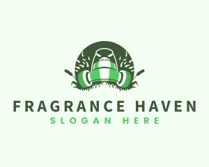 Lawn Mower Gardening logo design