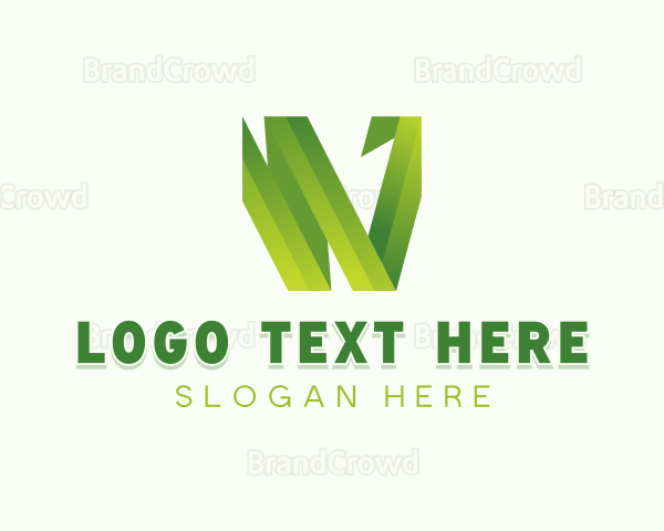 Professional Consulting Letter W Logo