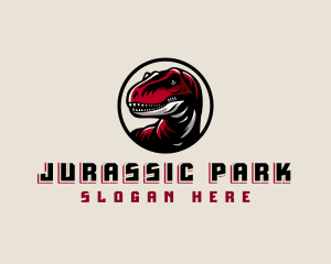 Gaming Dinosaur Reptile logo design