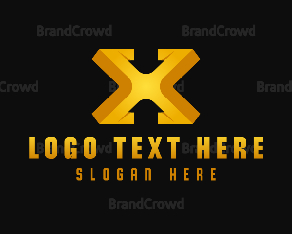 Creative Agency Letter X Logo