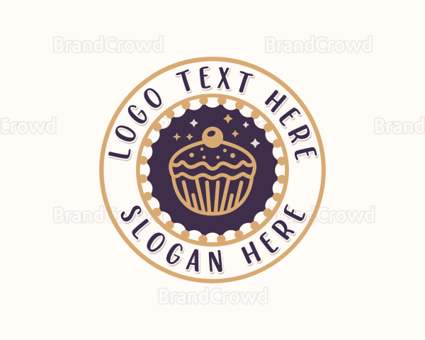 Baking Patisserie Cupcake Logo