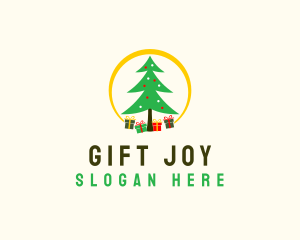 Christmas Tree Gifts logo design