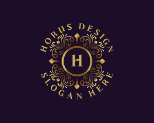 Victorian Ornament Decoration logo design