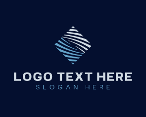 Enterprise - Waves Business Firm logo design