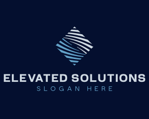 Waves Business Firm logo design