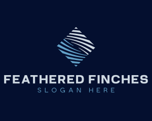 Waves Business Firm logo design