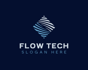 Waves Business Firm logo design