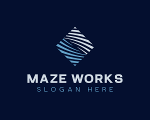 Waves Business Firm logo design