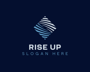 Waves Business Firm logo design