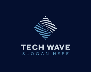 Waves Business Firm logo design