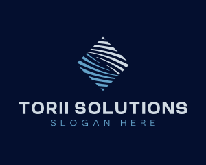 Waves Business Firm logo design