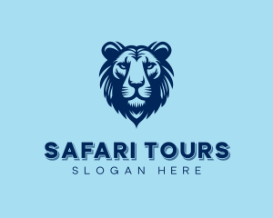 Wild Lion Safari logo design