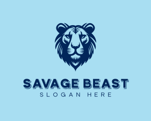 Wild Lion Safari logo design