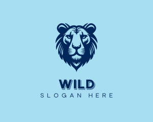 Wild Lion Safari logo design