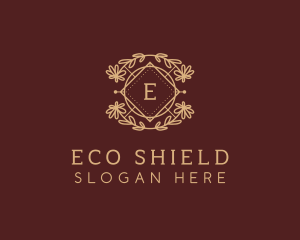 Eco Floral Garden logo design