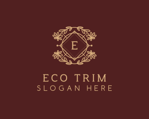 Eco Floral Garden logo design