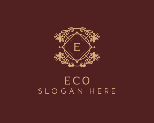 Eco Floral Garden logo design