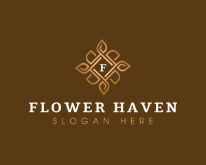 Flower Spa Elegant logo design