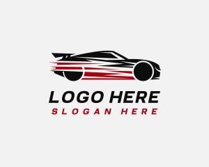 Automobile Race Car Logo