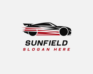 Automobile Race Car Logo