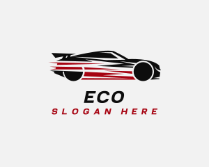 Sports Car - Automobile Race Car logo design