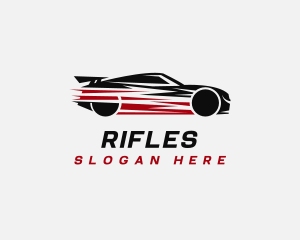 Automobile Race Car logo design