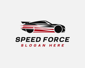 Automobile Race Car logo design