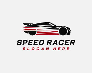 Tire Store - Automobile Race Car logo design