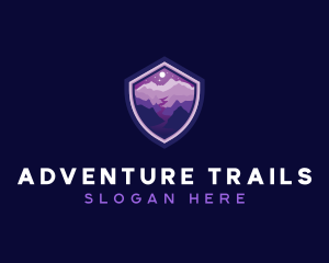 Outdoor Mountain Path logo design