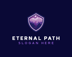 Outdoor Mountain Path logo design