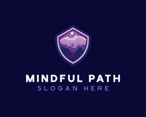 Outdoor Mountain Path logo design