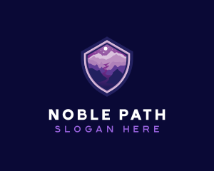 Outdoor Mountain Path logo design