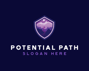 Outdoor Mountain Path logo design