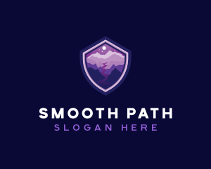 Outdoor Mountain Path logo design