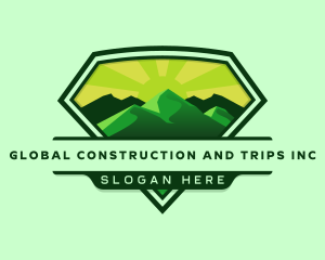 Mountaineer - Mountain Outdoor Hiking logo design