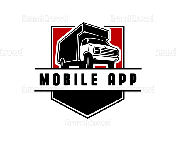 Truck Cargo Courier Logo