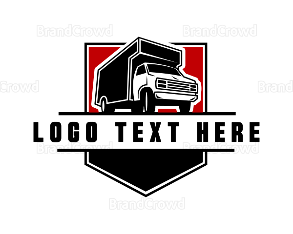 Truck Cargo Courier Logo