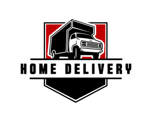 Truck Cargo Courier  logo design