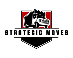 Truck Cargo Courier  logo design