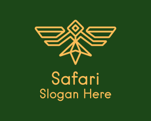 Military Bird Badge Logo
