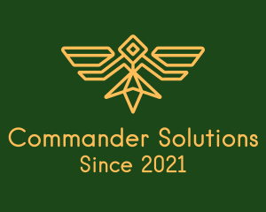 Sergeant - Military Bird Badge logo design