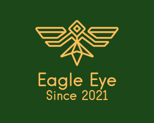 Military Bird Badge logo design