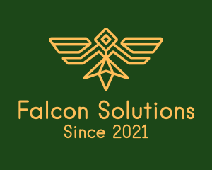 Military Bird Badge logo design