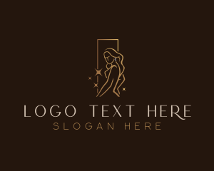 Alluring - Sexy Woman Body logo design